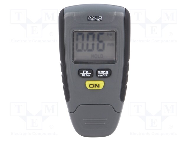 Tester: coating thickness tester; 0,1÷1250um; 80x42x24mm