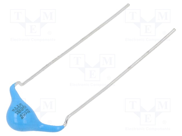 Ceramic Suppression Capacitor, 220 pF, DE1 Series, ± 10%, X1 / Y1, 500 V, 500 V