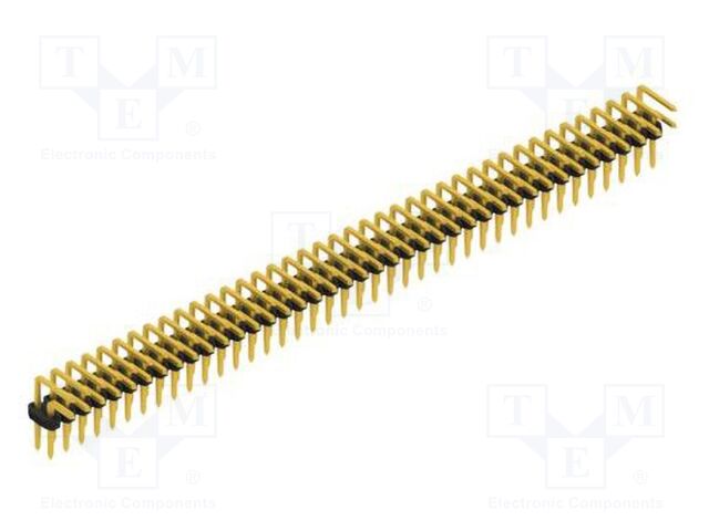 Connector: pin strips; pin header; male; PIN: 80; 2mm; THT; 2x40