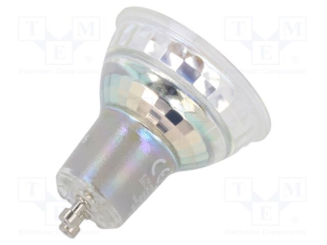 LED lamp; neutral white; GU10; 230VAC; 730lm; 6.7W; 60°; 4000K