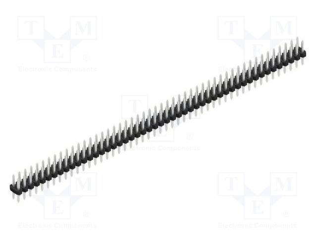 Connector: pin strips; pin header; male; PIN: 98; 2mm; THT; 2x49