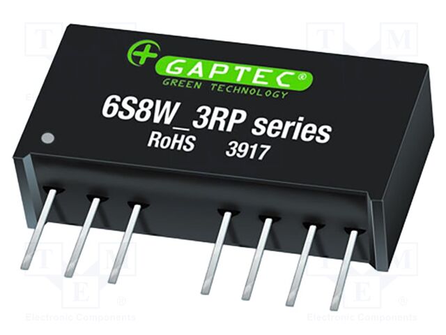 Converter: DC/DC; 6W