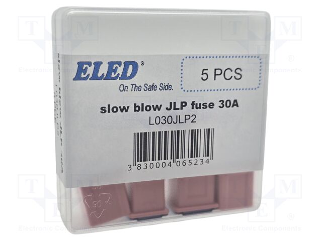 Fuse: fuse; 30A; 58VDC; automotive; 14.1mm; 14.1x12x15.9mm