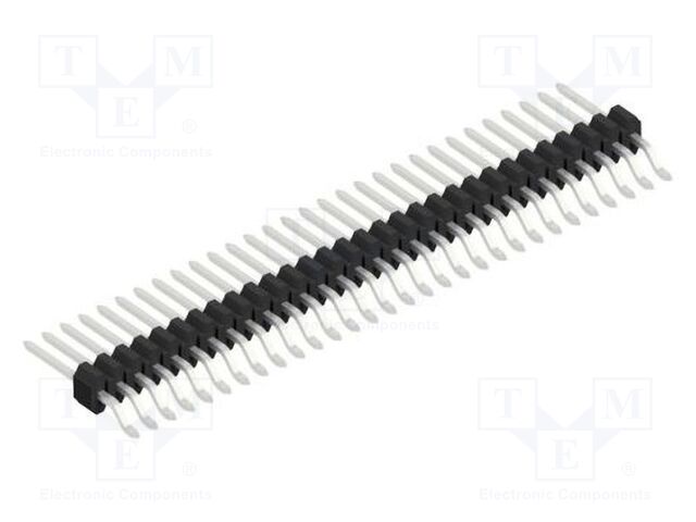 Connector: pin strips; pin header; male; PIN: 30; 1.27mm; SMT; 1x30