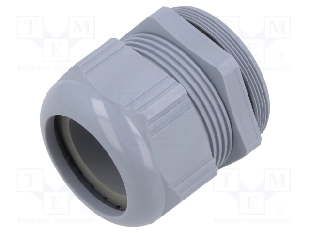 Cable gland; M63; IP68,IP69K; Mat: polyamide; dark grey