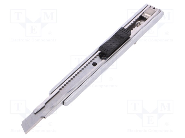 Knife; universal; 9mm; Handle material: metal