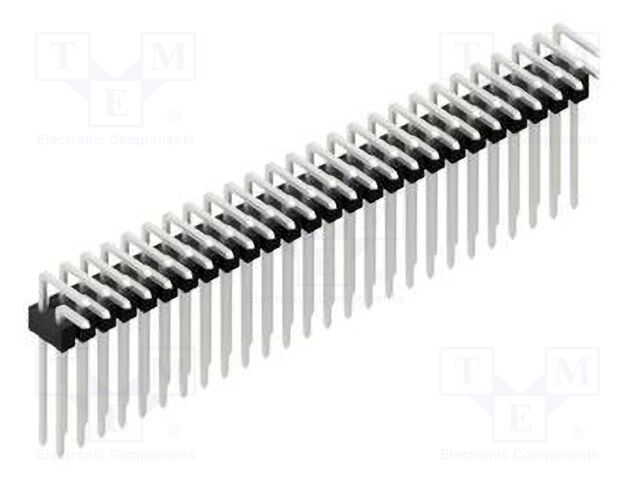 Connector: pin strips; pin header; male; PIN: 52; 2.54mm; THT; 2x26