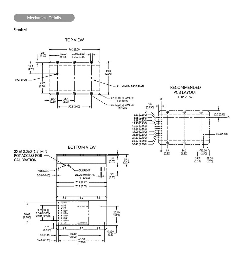 Converter: DC/DC; Uin: 22÷30V; Uout: 0÷-4kVDC; Iin: 7.5mA; Iout: 1.5A