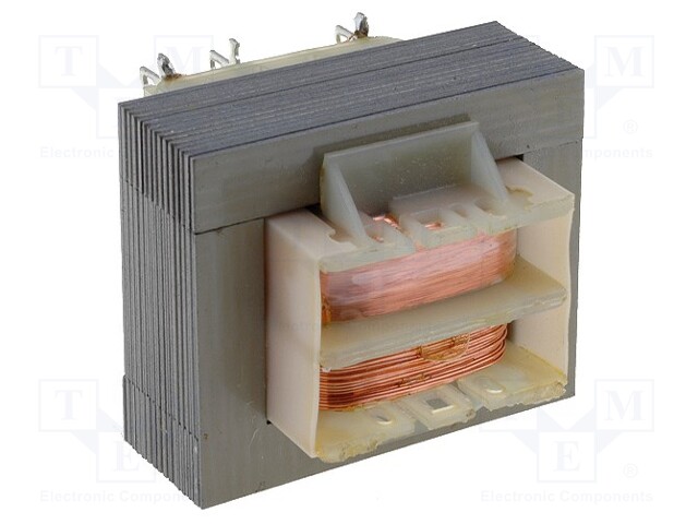 Transformer: mains; 4VA; 230VAC; 13.3V; 0.21A; Leads: solder lugs