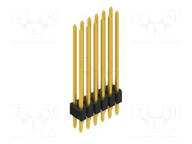 Connector: pin strips; pin header; male; PIN: 12; 1.27mm; THT; 2x6