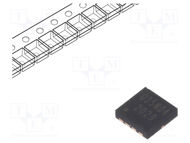 Transistor: N-MOSFET; TRENCH POWER LV; unipolar; 40V; 23A; 40W