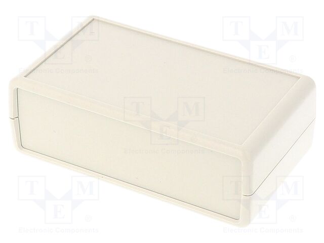 Enclosure: with panel; X: 60mm; Y: 105mm; Z: 35mm; ABS; grey; IP54
