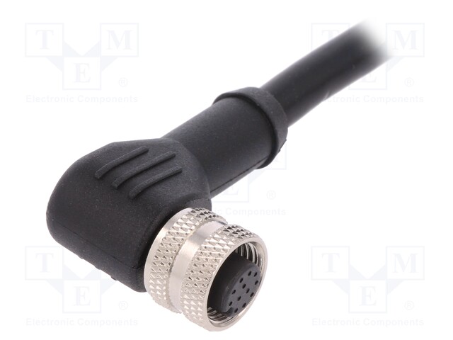 Plug; M12; PIN: 12; female; A code-DeviceNet / CANopen; IP67; 30V