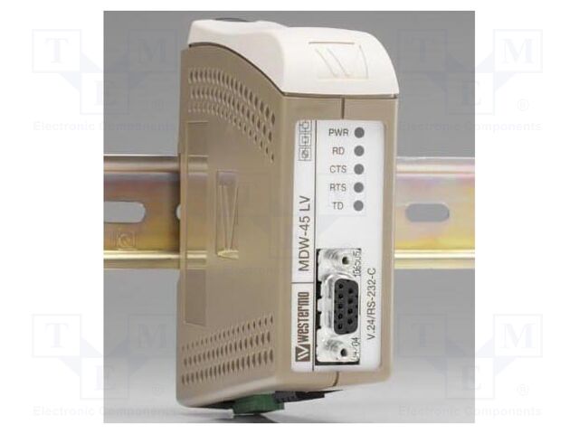 Converter; 9.6÷57.6VDC; for DIN rail mounting; IP21; -40÷70°C