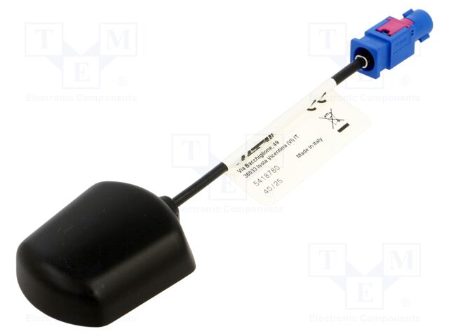 Antenna; automotive,inner; GPS; Fakra,SMB (f); 0.1m; 3÷5VDC
