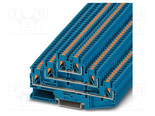 Splice terminal: rail; PT; PA; terminals: 6; W: 5.2mm; H: 102mm