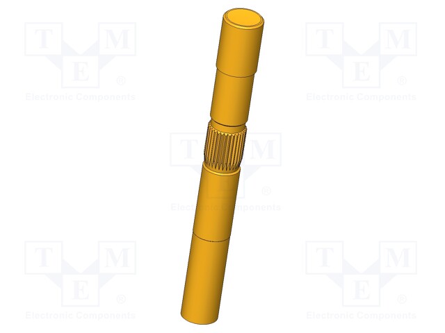 Connector; Contact plating: gold-plated; Contacts: brass; KT-254