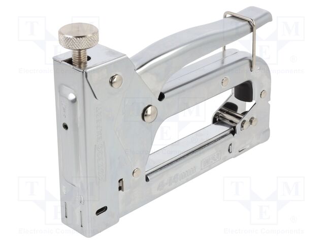 Stapler; non-slip grip,adjusting of punching force; manual