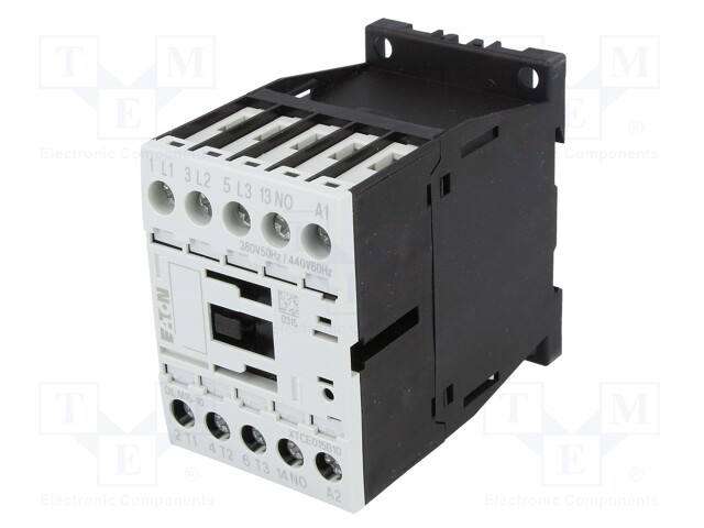 Contactor: 3-pole; NO x3; Auxiliary contacts: NO; 400VAC; 15A; 690V