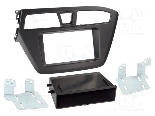 Radio frame; Hyundai; Hyundai i20 2014->2020; black