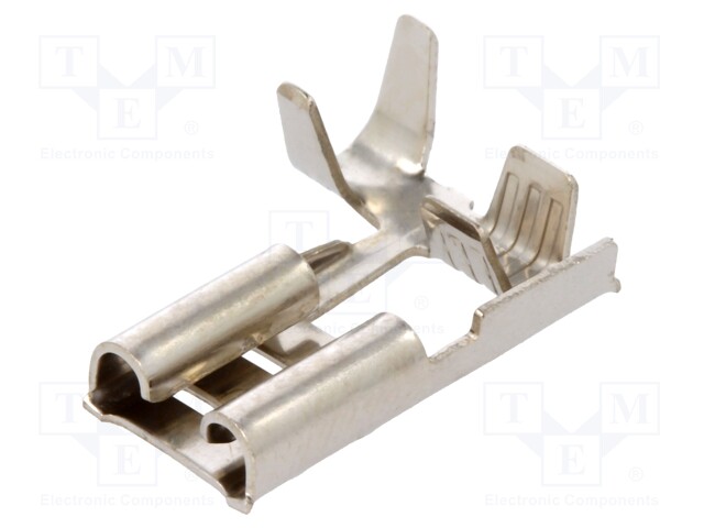 Terminal: flat; 6.3mm; 0.8mm; female; 1.5÷2.5mm2; crimped; tinned