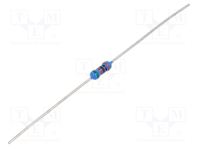 Resistor: metal film; THT; 301kΩ; 250mW; ±0.5%; 6.3x2.3mm; 10ppm/°C