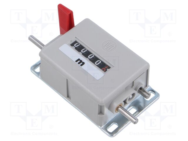 Counter: mechanical; mechanical indicator; meters; 9999,9m