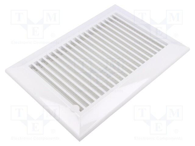 Guard; ABS; 140x210mm; snap fastener; white; 20pcs.