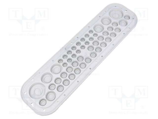 Multigate grommet; TPE (thermoplastic elastomer); Holes no: 50