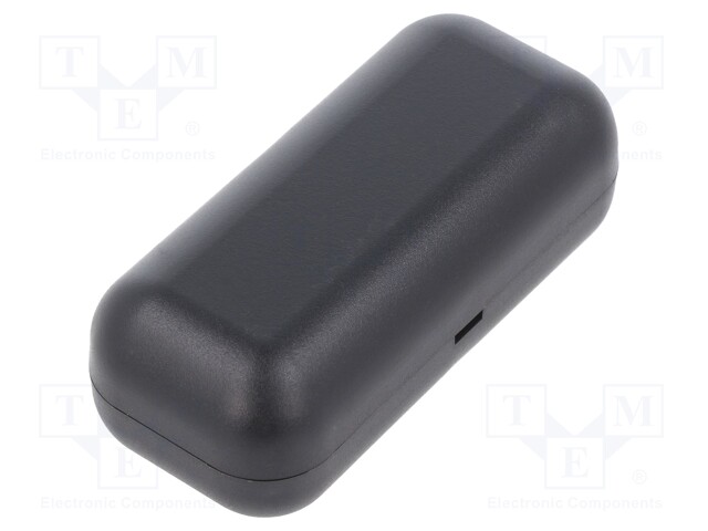 Enclosure: multipurpose; X: 31mm; Y: 68mm; Z: 24mm; SOAP 1; ABS; black