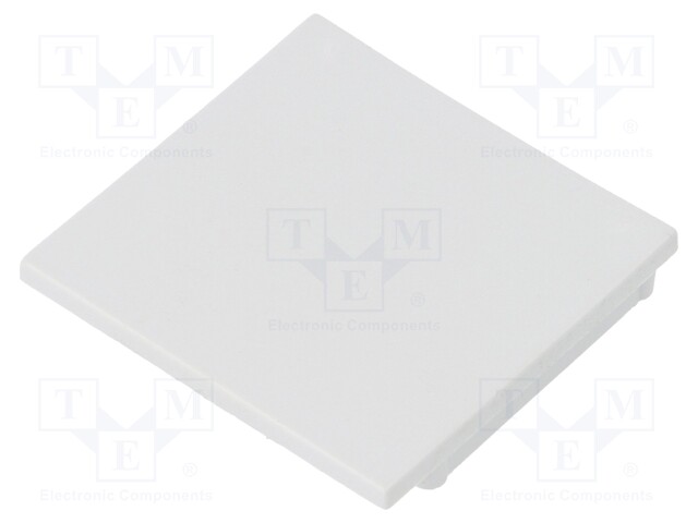 Cap for LED profiles; grey; ABS; Application: VARIO30-08; V: B