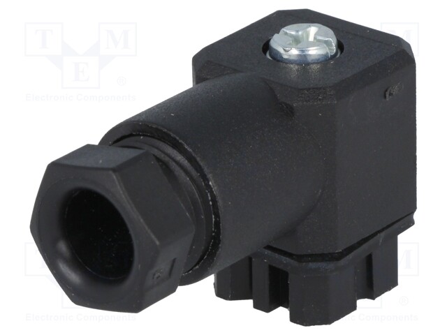 Connector: square; Series: G; plug; female; PIN: 4; tinned; IP65; 250V