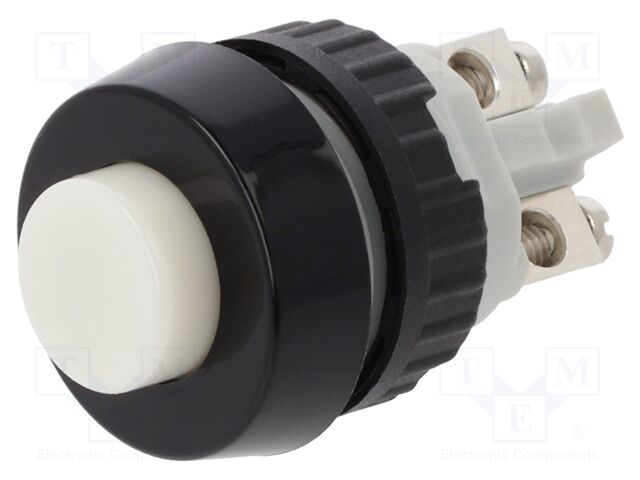 Switch: push-button; Pos: 2; SPST; 0.7A/250VAC; OFF-(ON); IP40