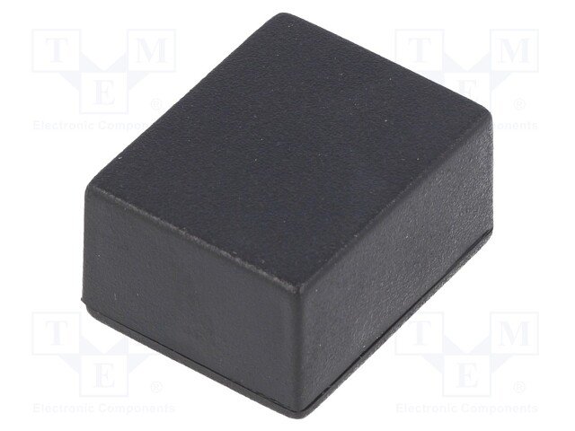 Enclosure: designed for potting; X: 20mm; Y: 25mm; Z: 14mm; ABS