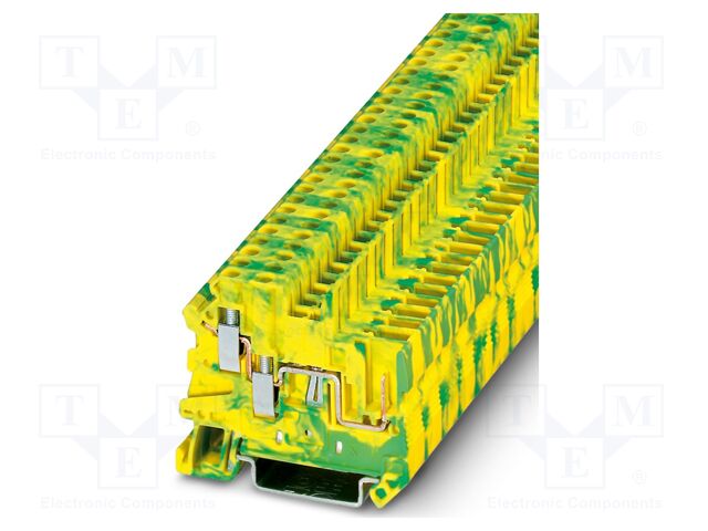 Splice terminal: rail; UT; PA; terminals: 3; W: 5.2mm; H: 55.7mm