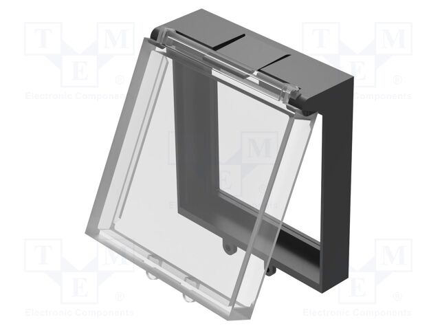 Cover; OptoHiT; 30x30mm; plastic; Face dim: 38x45mm