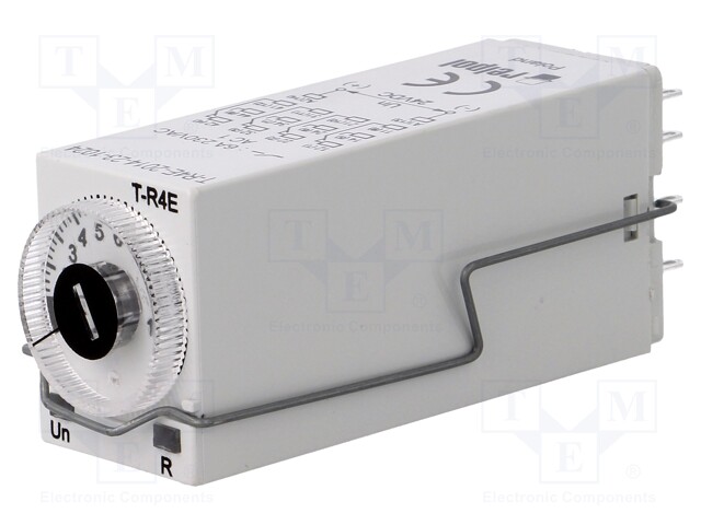 Timer; 0,1s÷100h; 4PDT; 250VAC/6A; 24VDC; DIN,socket,on panel