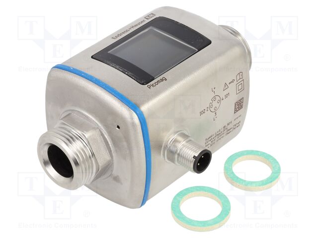 Sensor: electromagnetic flowmeter; 18÷30VDC; 0,1÷75 l/min