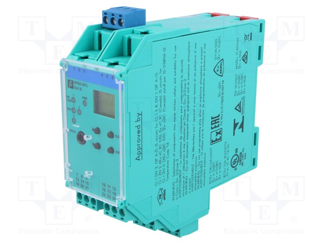Converter: signal separator; DIN; NAMUR; 24VDC; IP20; 40x119x115mm