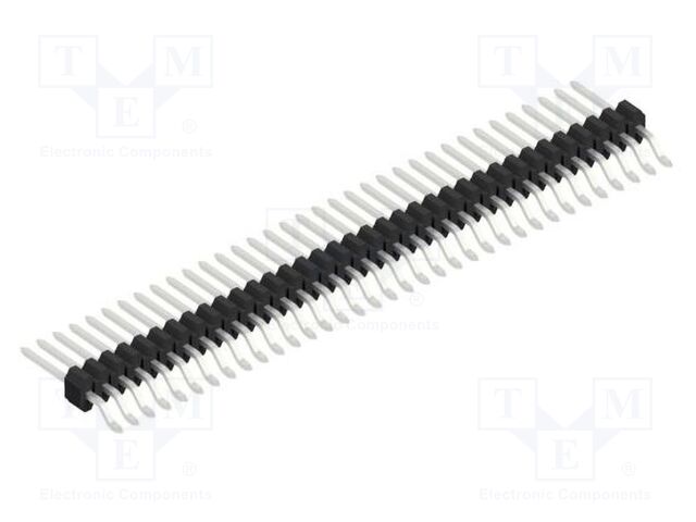 Connector: pin strips; pin header; male; PIN: 35; 1.27mm; SMT; 1x35