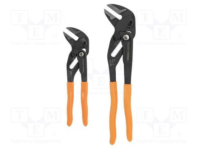 Tools set: pliers; adjustable; Features: PVC coated handles