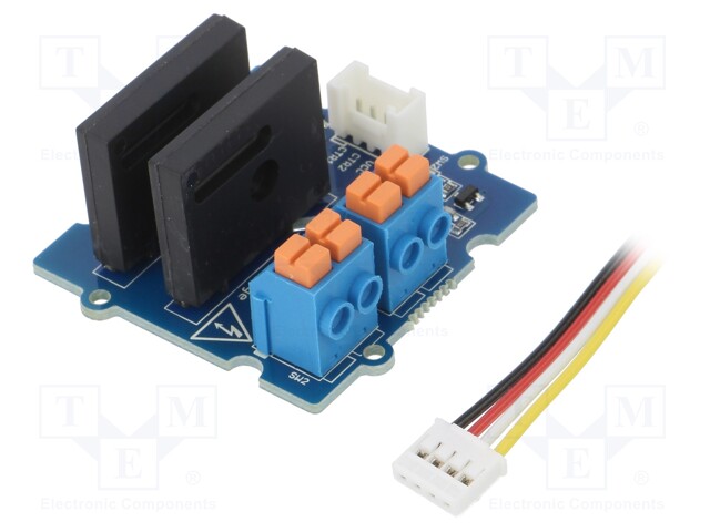 Module: relay; Channels: 2; 5VDC; max.250VAC; 2A; screw; Grove