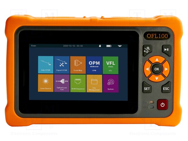 Meter: reflectometer; touch screen,LCD TFT 4,3" (800x400); 500g