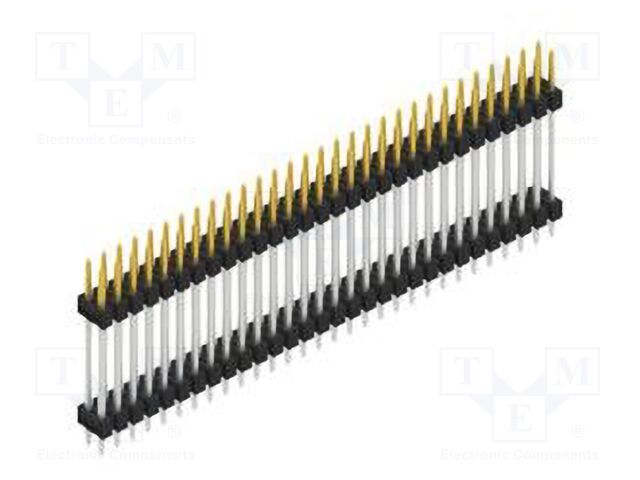 Connector: pin strips; pin header; male; PIN: 60; 2.54mm; THT; 2x30