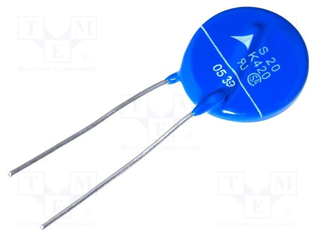 Varistor: metal-oxide; THT; 420VAC; 560VDC; 680V; 8000A; 175J