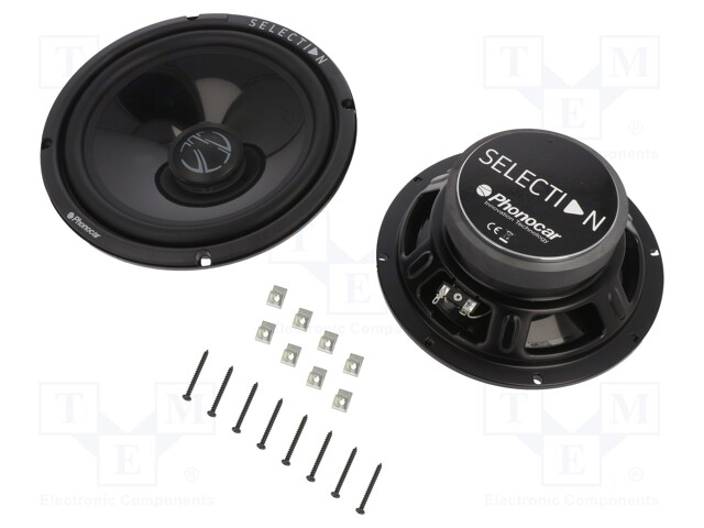Car loudspeakers; woofer; 200mm; 300W; 40÷3500Hz; 2 loudspeakers