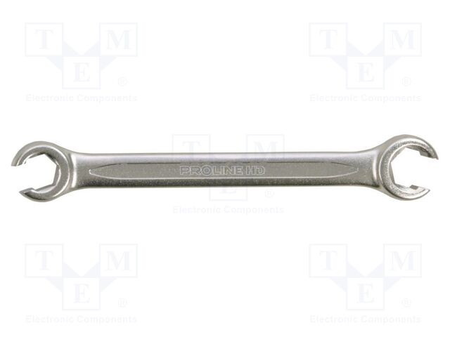 Wrench; flare nut wrench; 13mm,14mm; Overall len: 178mm; HD