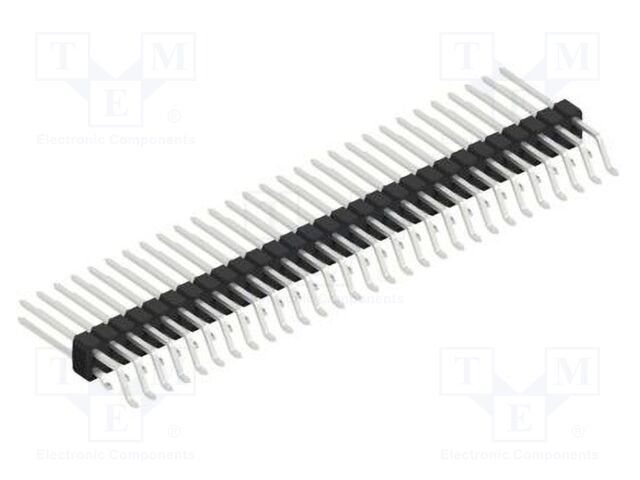Connector: pin strips; pin header; male; PIN: 58; 2.54mm; SMT; 2x29