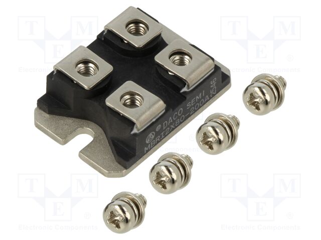 Module: diode; double independent; 200V; If: 80Ax2; SOT227B; screw