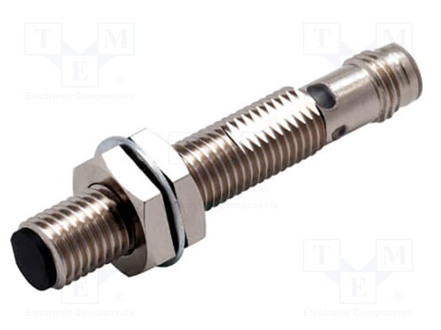 Sensor: inductive; Output conf: PNP / NO; 0÷4mm; 10÷30VDC; M8; IP67